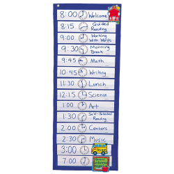 Carson-Dellosa Scheduling Pocket Chart