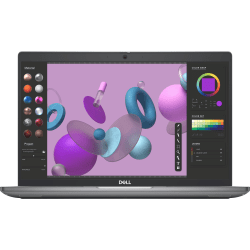 Dell Precision 3000 3480 14" Mobile Workstation - Intel Core i5 - 16 GB Total RAM - 512 GB SSD - Titan Gray- Windows 11 Pro - NVIDIA RTX A500 with 4 GB