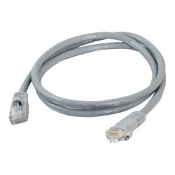C2G Cat5e Snagless Unshielded (UTP) Network Patch Cable - Patch cable - RJ-45 (M) to RJ-45 (M) - 75 ft - CAT 5e - molded, stranded - gray