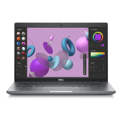 Dell Precision 3480 Desktop PC, 14" Screen,  Intel Core i5, 16GB Memory, 512GB Solid State Drive, Titan Gray, Windows 11 Pro, WiFi 6