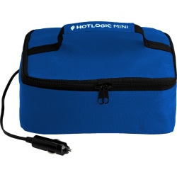HOTLOGIC Portable Personal 12V Mini Oven, Blue