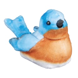 Joy for All Walker Squawker Companion Bluebird Interactive Toy, Blue/Brown