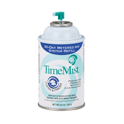 TimeMist® Premium Metered Air Freshener Refills, 6.6 Oz, Clean & Fresh, Carton of 12 Units
