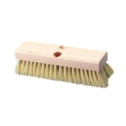 Boardwalk BWK3210 2 in. White Tampico Bristle 10 in. Deck Brush Head - 2" Tampico Fiber Bristle