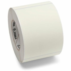 Zebra Z-Perform 1000D Label - 3"x 4" - Permanent Acrylic Adhesive - Direct Thermal - Paper - 840 / Roll - Uncoated, Abrasion Resistant - 6 / Box