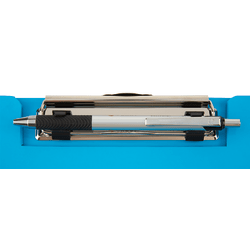 Office Depot® Brand Removable Pen Holders For Clipboards, 1"H x 1"W x 1"D, Black, Pack Of 2