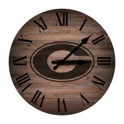 Imperial NCAA Rustic Wall Clock, 16", University Of Georgia