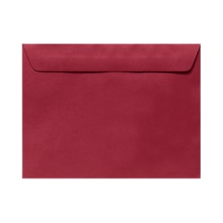 LUX Booklet 6" x 9" Envelopes, Gummed Seal, Garnet Red, Pack Of 250