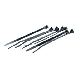 C2G 4in Cable Tie Multipack (100 pack) - Black - Cable tie - black - 4 in (pack of 100)