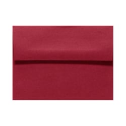 LUX Invitation Envelopes, A2, Peel & Press Closure, Garnet Red, Pack Of 50