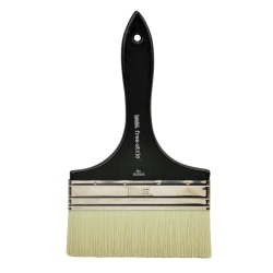 Liquitex Free-Style Large-Scale Paint Brush, 6", Flat Bristle, Synthetic, Black