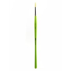 Liquitex Free-Style Detail Paint Brush, Synthetic, Size 6, Round Bristle, Green