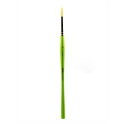 Liquitex Free-Style Detail Paint Brush, Synthetic, Size 10, Round Bristle, Green