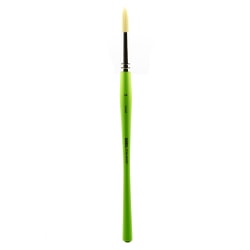 Liquitex Free-Style Detail Paint Brush, Synthetic, Size 12, Round Bristle, Green