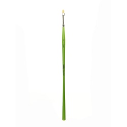 Liquitex Free-Style Detail Paint Brush, Synthetic, Size 2, Bright Bristle, Green