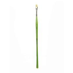 Liquitex Free-Style Detail Paint Brush, Synthetic, Size 4, Bright Bristle, Green
