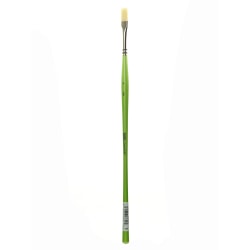 Liquitex Free-Style Detail Paint Brush, Synthetic, Size 4, Flat Bristle, Green