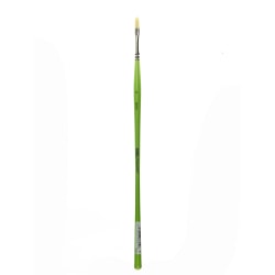 Liquitex Free-Style Detail Paint Brush, Synthetic, Size 2, Filbert Bristle, Green