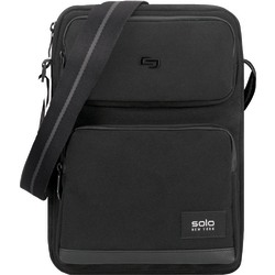 Solo New York Ludlow Polyester Tablet Sling With 12.9" Tablet Pocket, 12-5/8"H x 9-3/4"W x 1-5/8"D, Black