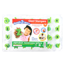 Ready 2 Learn Giant Stampers - Alphabet - Uppercase - Set Of 28