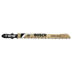 High Carbon Steel Jigsaw Blades, 4 in, 10 TPI, Variable Pitch