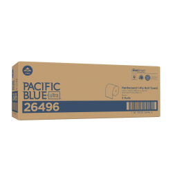 Pacific Blue Ultra™ by GP PRO High Capacity 1-Ply Paper Towels, Brown, 1150' Per Roll, Pack Of 3 Rolls