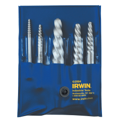 IRWIN Spiral Flute Extractor Set, 5-Extractors
