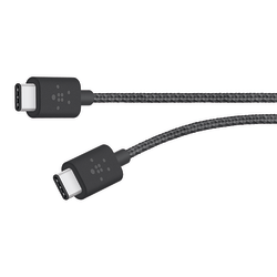 Belkin® MIXIT™ Metallic USB-C-to-USB-C Charging Cable, 6', Black, F2CU041BT06