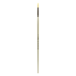 Winsor & Newton Artisan Series Paint Brush, Size 8, Round Bristle, Synthetic, Silver