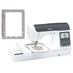 Brother SE2000 Computerized Sewing and Embroidery Machine With WLAN and Magnetic Embroidery Hoop, White