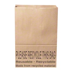 Duro Bag Novolex™ #56 Paper Shopping Bags, 17"H x 12"W x 7"D, Brown, Carton Of 300