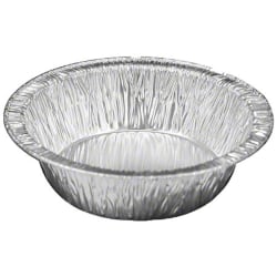 HFA Foil Pans, 5" Tart, Silver, Carton Of 2,000