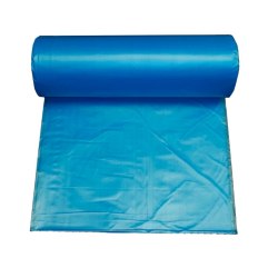 Trash Liners, 0.55 Mils, 33 Gallon, Blue, Carton Of 250