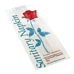 Feminine Hygiene Sanitary Bags, Box Of 1,000