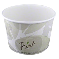 Primeware Paper Food Containers, 8 Oz, Multicolor, Case Of 500