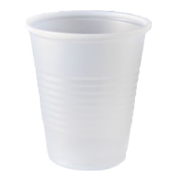 Edris Plastics Flexible Plastic Cups, 5 Oz, Carton Of 2,500