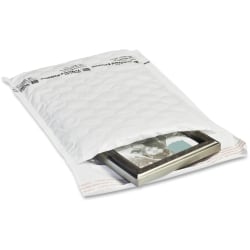Sealed Air Jiffy TuffGard Extreme Bubble Cushioned Mailers, #2, 8 1/2" x 12", White, Box Of 50