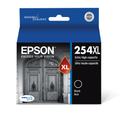 Epson® 254XL DuraBrite® Ultra High-Yield Black Ink Cartridge, T254XL120-S