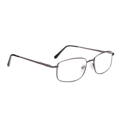ICU Eyewear DDE/Omni-Focus Arvin Men's Reading Glasses, Stainless, +1.5