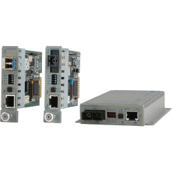 Omnitron Systems iConverter Media Converter - T1/E1 - 1 x Expansion Slots - 1 x SFP Slots - Internal