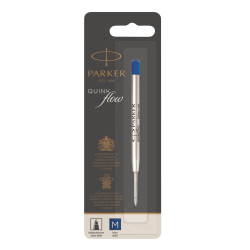 Parker® Ballpoint Pen Refill, Medium Point, 1.0 mm, Blue