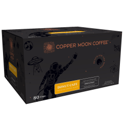 Copper Moon® Coffee, Donut Café, Carton Of 80 Pods