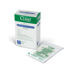 CURAD® Sterile Oil Emulsion Non-Adherent Gauze, 3" x 3", White, Pack Of 600