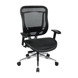 Office Star™ Space Series 818 Mesh Deluxe Chair, Black