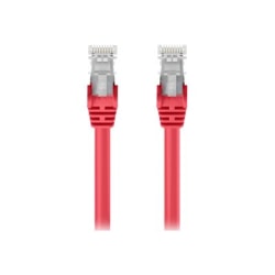 Belkin - Patch cable - RJ-45 (M) to RJ-45 (M) - 6 ft - UTP - CAT 5e - booted, snagless - red -  - A3L79106REDS
