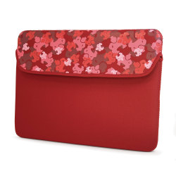 Mobile Edge Sumo Neoprene Camo Sleeve With 14.1" Laptop Pocket, Red, ME SUMO66157M