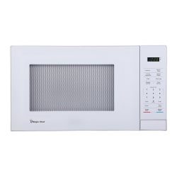 Magic Chef MC110MW 1.1 Cu. Ft. 1,000W Digital Touch Countertop Microwave, White