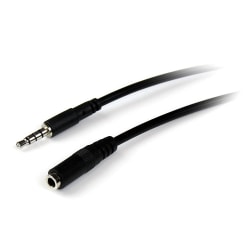StarTech.com 3.5mm 4 Position TRRS Headset Extension Cable, 3.3'