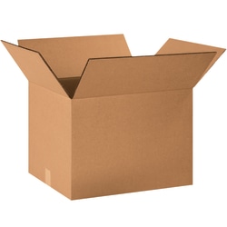 Office Depot® Brand Double-Wall Heavy-Duty Corrugated Cartons, 22" x 18" x 16", Kraft, Box Of 10