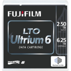 Fujifilm LTO Ultrium 6 Data Cartridge - LTO-6 - 2.50 TB (Native) / 6.25 TB (Compressed) - 2775.59 ft Tape Length
